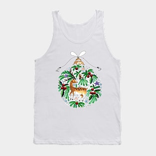 Christmas Ball Abstract Tank Top